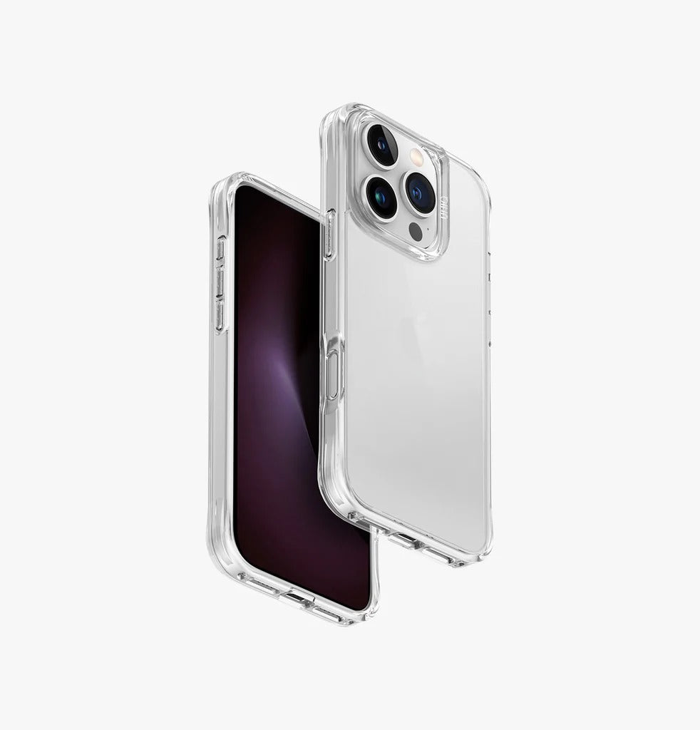 Uniq iPhone 16 Pro Hybrid Lifepro Xtreme Case | Crystal Clear Uniq iPhone 16 Pro Hybrid Lifepro Xtreme Case | Crystal Clear